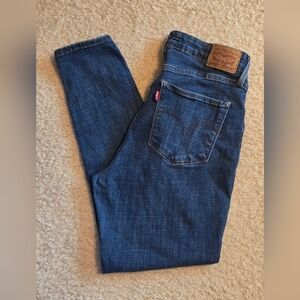 Levi's Indigo High Rise Skinny Jeans